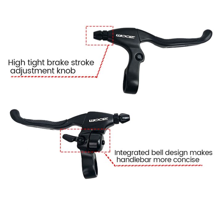 zoom-mountain-road-bike-brake-lever-set-aluminum-alloy-bicycle-handle-4-finger-left-amp-right-without-bell-v-brake-disc-brake
