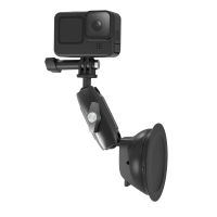 TELESIN Gravity รถโทรศัพท์ผู้ถือกล้องดูดถ้วยปรับ Universal ผู้ถือขาตั้ง GPS Mount สำหรับ GoPro Insta360 Dji Action 2/3กล้อง