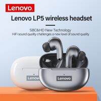 Lenovo LP5 หูฟังบลูทูธไร้สาย TWS Earbuds HI-FI กันน้ำIPX5 พร้อมไมโครโฟน สเตอริโอ ควบคุมสัมผัส รองรับฟังก์ชัน ios/android