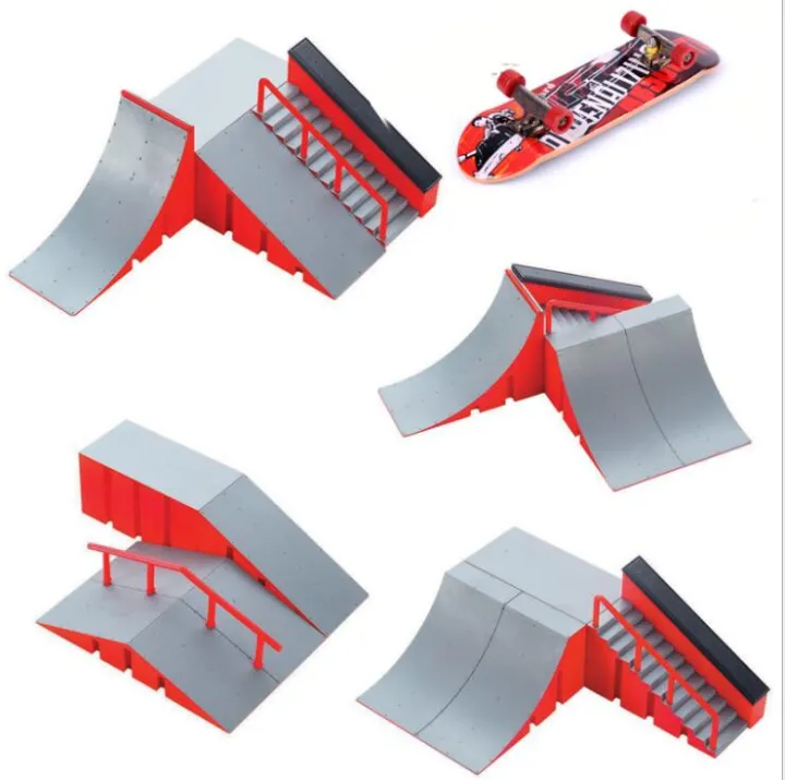 Techdeck Mini Skateboard Toy Skate Park For Techdeck Fingerboard ...