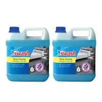 น้ำยาทำความสะอาดพื้น SWASH 4,000 มล. แพ็กคู่ LAVENDERFLOOR CLEANER SWASH 4,000ML 2PCS LAVENDER **ลดราคาจัดหนัก **