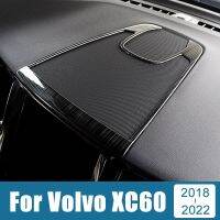 For Volvo XC60 2018 2019 2020 2021 2022 Stainless Car Dashboard Audio Speaker Stereo Cover Trim Sticker Decoration Essories