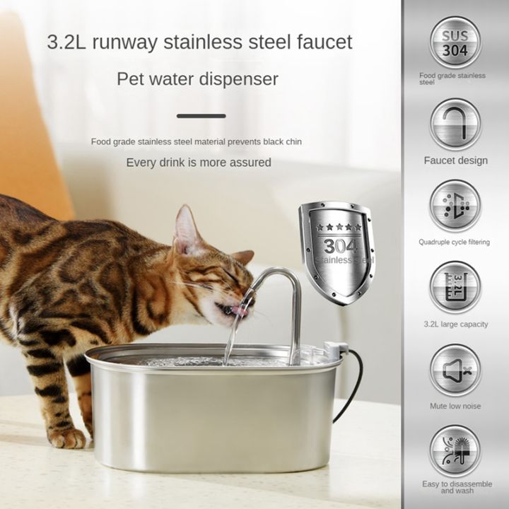 pet-water-fountain-cats-fountains-for-drinking-bowl-stainless-108oz-3-2l-us-plug