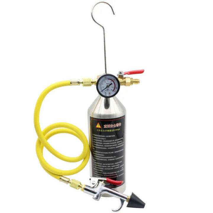 Automotive Air Conditioning Piping Condenser Canister Cleaning Bottle