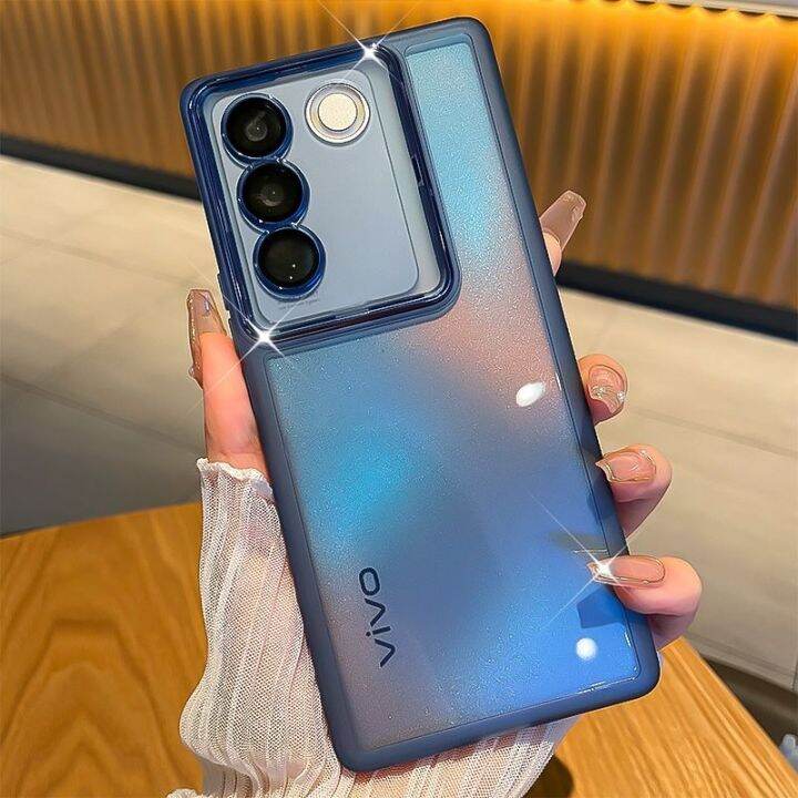 กรอบด้านเคสโทรศัพท์มือถือ-s16-vivo-s16pro-บางเฉียบทนต่อการตกหล่นโปร่งใส-s16e-นุ่มเคสซิลิโคนระดับไฮเอนด์