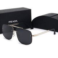 ใหม่ผู้ชายแว่นกันแดด P Olarized Prada แฟชั่นรูปไข่ใบหน้าแว่นกันแดดวันหยุดอาทิตย์แว่นตา