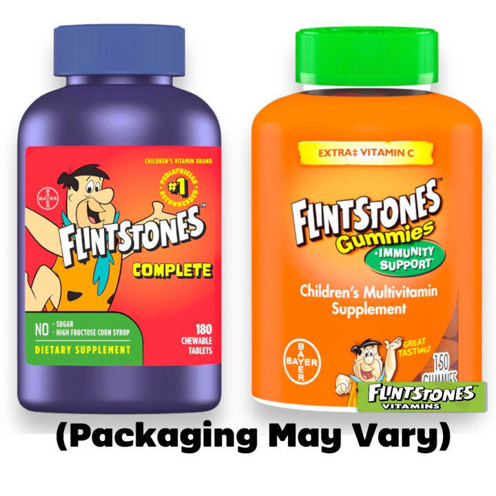 Flintstones Gummies or Chewable Kids Vitamins, Complete Multivitamin