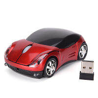 AETJSRY รถรุ่น Wireless Optical Mouse Ferrari shaped mause Game 1600dpi สำหรับ PC LAPTOP