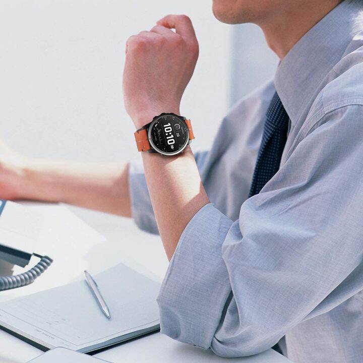 zenia-26มม-22มม-หนังแท้คุณภาพสูง-quick-fit-สายนาฬิกาสำหรับ-garmin-fenix-7x-7-pro-51mm-6x-6-sapphire-solar-5x-5-plus-3-hr-descent-g1-mk1-mk2-mk2i-tactix-d2-bravo-delta-px-instinct-quatix-enduro-marq-fo