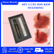 Set 2 Cây Son Kem OULESONG Siêu lì