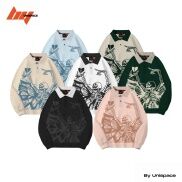 Áo sweater polo shirt local brand By UniSpace áo khoác tay dài form rộng