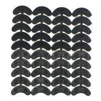 40PCS 20-Pair Rubber Heel Savers Toe Plates Taps DIY Shoe Repair Pads Size:56*24*3.1MM Shoes Accessories