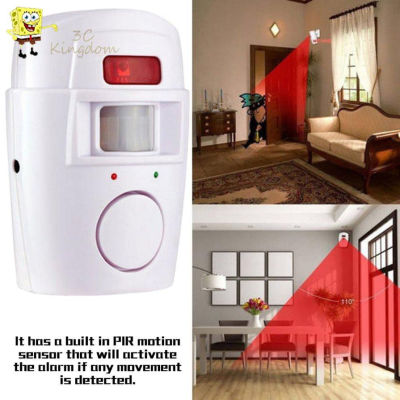 Wireless Motion Sensor Alarm Security Detector Indoor Outdoor Alert System *3CKINGDOM*