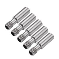 【LZ】∏☼  Creality parte 5pcs metal heatbreak garganta mk8 tubo de extrusora m6 parafuso 27mm comprimento para CR-10/ender série impressora 3d hotend