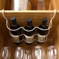 Household Refrigerator Organizer Rack Inside Shelf Can Beer Wine Bottle Holder Rack Organizer Kitchen Fridge Storage Shelves