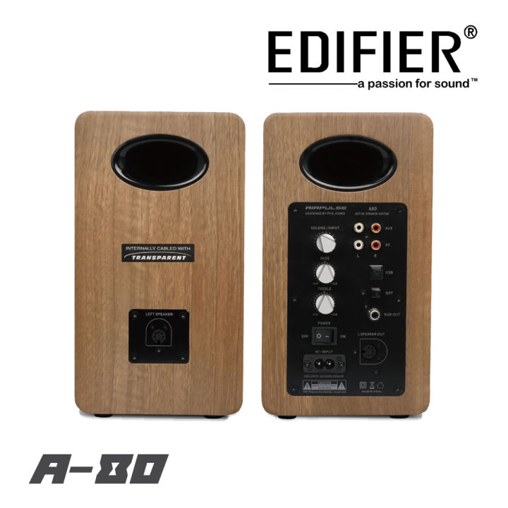 edifier-a-80-ลำโพงไร้สาย-ระดับ-hi-res-รองรับ-bluetooth-5-0-กำลังขับ-100w-rms-สินค้าใหม่แกะกล่อง-รับประกันสินค้า-1-ปี