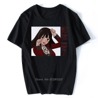 ญี่ปุ่นอะนิเมะ Kakegurui เสื้อยืดผู้ชายคอสเพลย์สบายๆยอดประเดิมญี่ปุ่นที่มีคุณภาพสูงเสื้อยืดสตรีฮาราจูกุที่มีคุณภาพสูงผู้ชายเสื้อยืด