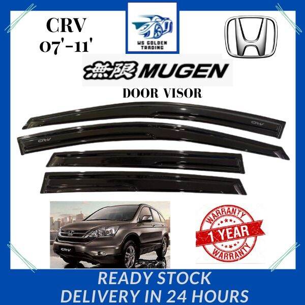 HONDA CRV 2007 2008 2009 2010 2011 MUGEN DOOR VISOR AIR PRESS SUN VISOR ...