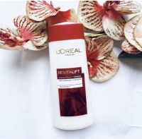 ผลิต 03/23 Loreal Paris Revitalift Aqua Milky Toner 200 ml. ลอรีอัล ปารีส รีไวทัลลิฟท์ อะควา มิลค์กี้ โทนเนอร์ สีแดง