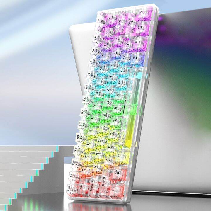 61 Keys Clicky Keyboard RGB Backlit Gaming