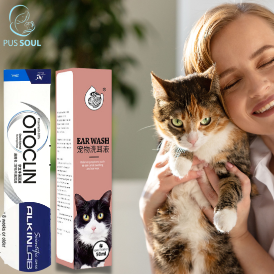 Bộ đôi trị rận tai mèo 7 ngày - thuốc nhỏ rận tai otoclin - ảnh sản phẩm 8