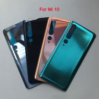 Bateri Belakang untuk Xiaomi Mi 10 Mi10 Belakang Kaca 3D Kembali Perumahan Pintu Kes untuk Xiaomi Mi 10 Belakang Bateri