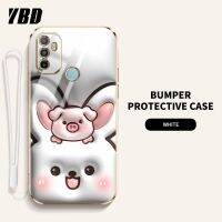 YBD ใหม่เคส3Dวิสัยทัศน์สำหรับ OPPO A53 A53S A33 เคสรูปการ์ตูนน่ารักคู่เคสนิ่มกรณีโทรศัพท์รูปแบบการ์ตูน