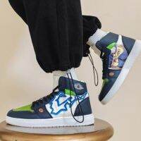 Men Anime Shoes EVA Cartoon Cosplay Sneakers Demon Slayer Women High Top Flats Vulcanized Sports Running Shoes tenis masculino