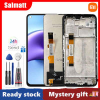 Salmatt จอ LCD แบบดั้งเดิมสำหรับ Redmi Note 9T/9 5G แทนการประกอบสำหรับจอแสดงผล LCD แบบสัมผัสหน้าจอดิจิตอล Redmi Note 9T/9 5G M2007J22G J22 M2007J22C จอแสดงผล