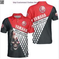 Top Mens Yamaha Revs Your Heart Logo Best Gift  Polo Shirt