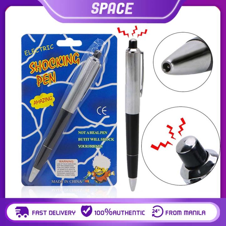 Funny Prank Joke Shock Electric Shocker Zapper Pen Gag Gift Toy