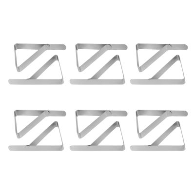 Tablecloth Clips,12 Pack Stainless Steel Table Cloth Holder Table Cover Clamps for Home/Marquees/Wedding/Party/Picnic/Indoor/Outdoor