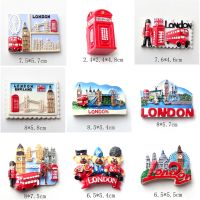 ஐ❖▲ 1PC London Series Fridge Magnets Whiteboard Sticker Resin Refrigerator Magnets Kids Gift Home Decoration Free Shipping