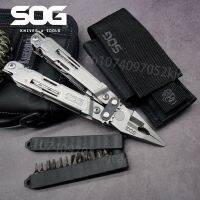 SOG คีมพับพกพาอเนกประสงค์ EDC PA1001/PA1002อุปกรณ์กลางแจ้งเดินทางกางเต๊นท์กลางแจ้งการเดินป่าเครื่องมือรวมคีม