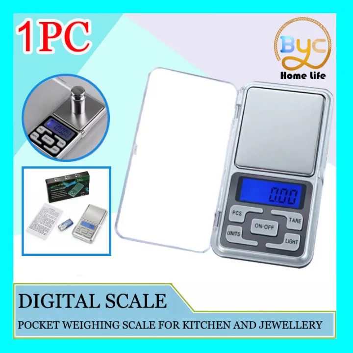 BYC Digital Pocket Weighing Scale for Kitchen and Jewellery Pocket