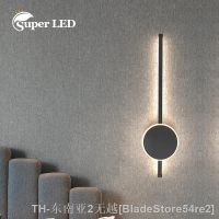 hyfvbujh㍿▽ Wall Lamp Bedroom Strip Minimalist Staircase Aisle Bedside Dressing Table