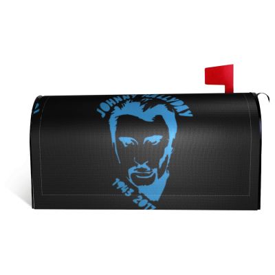 Johnny And Hallyday Sticker Mailbox Cover Novelty Postbox Nerdy Orchestra letter