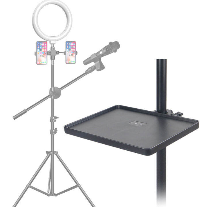 Tenwish Microphone Stand Sound Card Tray Live Microphone Stand Phone