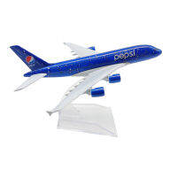 APlane เครื่องบินรุ่นสายการบินล้อแม็ก Diecast รุ่น Blue Airbus A380เครื่องบิน Airways เครื่องบินของขวัญสะสม M