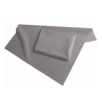 Fiber Display Cleaning Cloth 19X20 Cm In Gray For All Smartphones  amp; Tablet Pcs   Display Cloth Clean   Screen Cloth