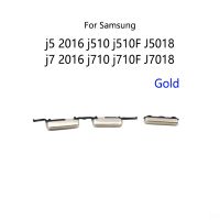 100PCS สําหรับ Samsung Galaxy J5 2016 J510 J510F J5108 J7 J710 J710F J7108 ปุ่มสวิตช์ไฟปุ่มปรับระดับเสียงภายนอกปิดเสียงเปิด / ปิดกุญแจ