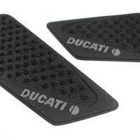 【▤】 beads.and.accessories สำหรับ DUCATI 848 EVO 1098 1198 1198S แผ่นกันมอเตอร์ไซค์3M ที่ยึดเข่าแบบแก๊สยึดเกาะสติกเกอร์ป้องกัน