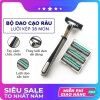 Bộ dao cạo râu lưỡi kép 38 món cho nam giới trọn bộ gồm 1 thân dao - ảnh sản phẩm 2