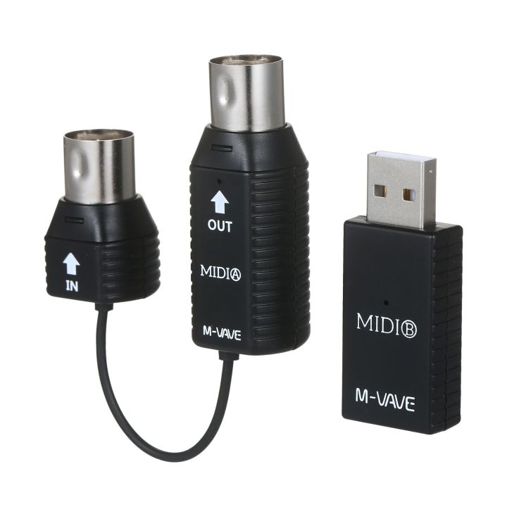 m-vave-ms1ระบบส่งไร้สายขนาดเล็กระบบ-midi-ตัวรับสัญญาณ-wifi-midi-ปลั๊กแอนด์เพลย์รองรับระบบชนะสมาร์ทโฟน