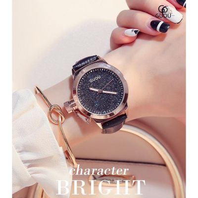∏☃ Luxury Starry Sky ผู้หญิงนาฬิกาแบรนด์ดังแฟชั่นผู้หญิงนาฬิกาสุภาพสตรีนาฬิกาข้อมือผู้หญิงสไตล์เรียบง่ายนาฬิกา Reloj Mujer