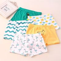 Childrens Underwear for Kids Cartoon Shorts Soft Cotton Underpants Boys Panties Car Pattern 4/5Pcs/Lot