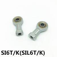 4 pcs SI6T/K PHSA6 6 มม. หญิงด้ายเมตริก Rod End แบริ่งร่วม SI6 TK จัดส่งฟรี-Naoei