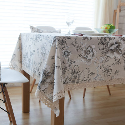 Decorative Table Cloth Cotton Linen Tablecloth Rectangular Tablecloths Dining Table Cover Obrus Tafelkleed man mesa nappe