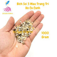 Bịch sỏi 3 màu sỏi biển size 0.5cm - 1000G trang trí hồ cá cảnh