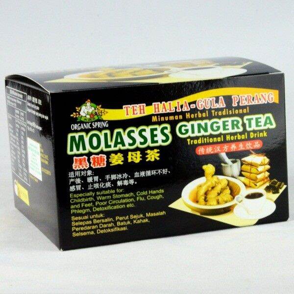 Organic Spring Molasses Ginger Tea (15g x 12 Packets) Lazada